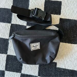 Herschel Supply Company Black Fannypack Belt Bag